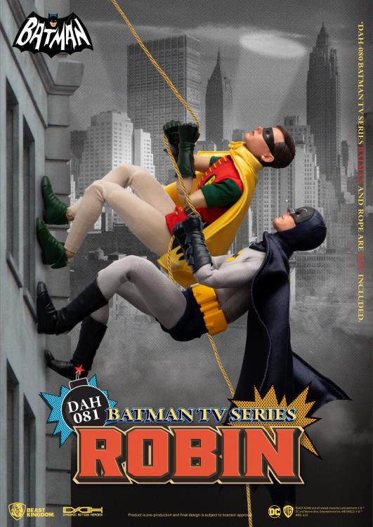 Beast Kingdom - Batman Classic TV Series Dynamic 8ction Heroes DAH-081 Robin (preorder Q4 2024) - Collectables > Action Figures > toys -  Beast Kingdom