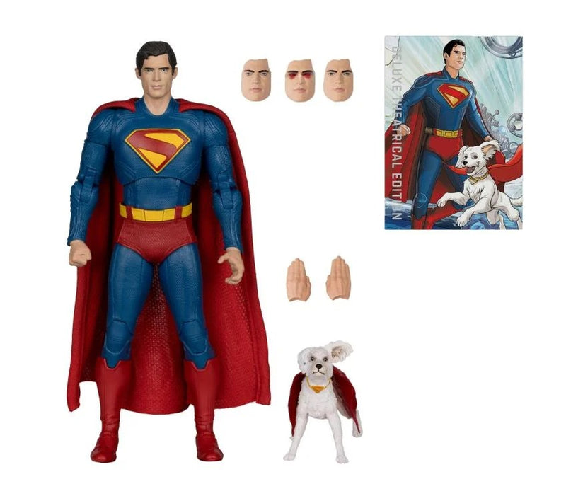 DC Multiverse Deluxe Theatrical Edition - Superman (2025) - Superman & Krypto - Collectables > Action Figures > toys -  McFarlane Toys