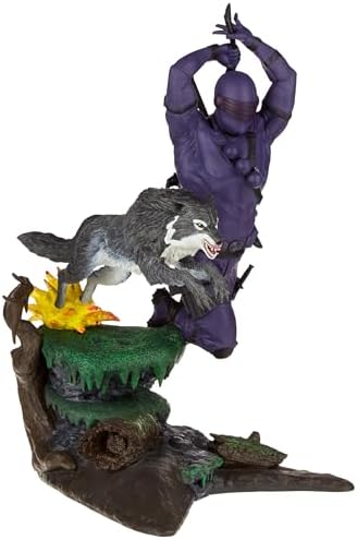 G.I. Joe Gallery Snake Eyes & Timber (Cartoon Variant) PX Previews Exclusive Figure Diorama - statue -  Diamond Select Toys