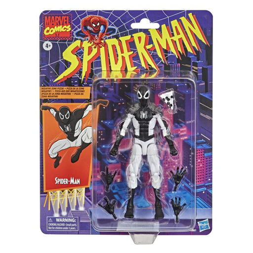 Spider-Man Marvel Legends Retro Collection Spider-Man (Negative Zone Suit) (Subpar Packaging) - Action & Toy Figures -  hasbro