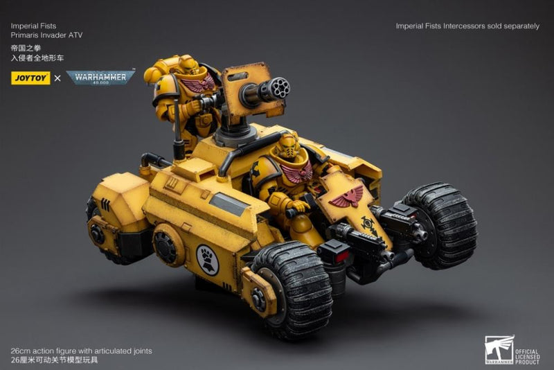 JoyToy - Warhammer 40k - Imperial Fists - Primaris Invader ATV 1/18 Scale Vehicle - Collectables > Action Figures > toys -  Joy Toy