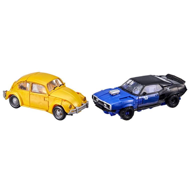 Transformers Toys Buzzworthy Bumblebee Studio Series Deluxe Class 18BB Bumblebee vs. 46BB Dropkick - Collectables > Action Figures > toys -  Hasbro