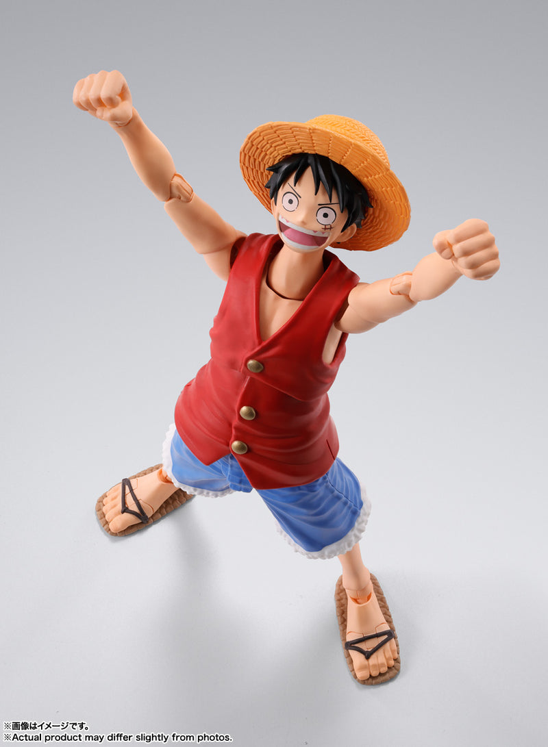 S.H.FIGUARTS MONKEY D. LUFFY -ROMANCE DOWN- ONE PIECE (preorder Q4) - Collectables > Action Figures > toys -  Bandai