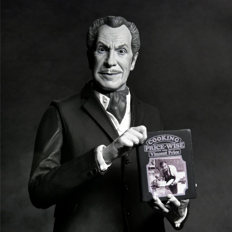 Vincent Price - 7" Scale Action Figure - Ultimate Vincent Price (B&W) (Preorder Feb/Mar 2026) - Collectables > Action Figures > toys -  Neca