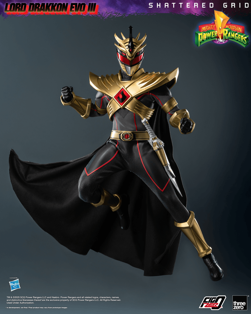 Power Rangers - FigZero - Lord Drakkon Evo III 1/6 Scale Figure (Preorder Q2 2026) - Collectables > Action Figures > toys -  ThreeZero