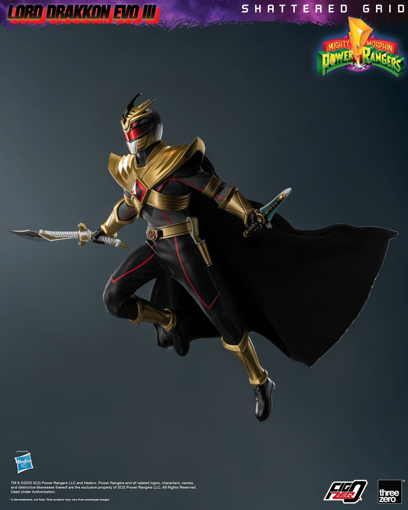 Power Rangers - FigZero - Lord Drakkon Evo III 1/6 Scale Figure (Preorder Q2 2026) - Collectables > Action Figures > toys -  ThreeZero