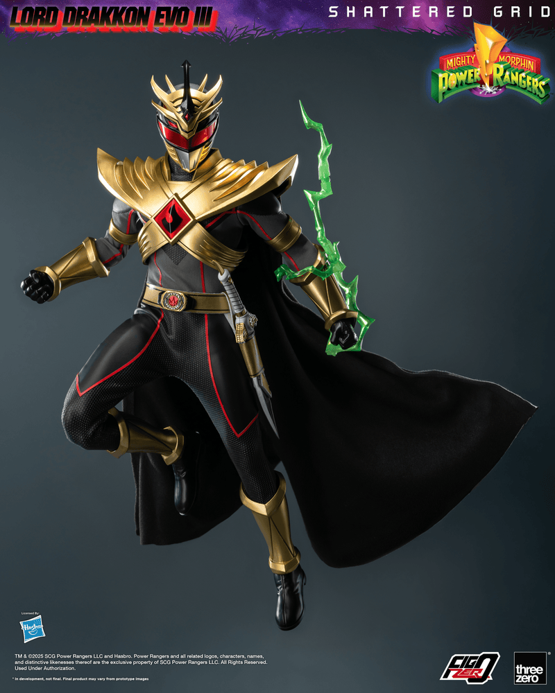 Power Rangers - FigZero - Lord Drakkon Evo III 1/6 Scale Figure (Preorder Q2 2026) - Collectables > Action Figures > toys -  ThreeZero