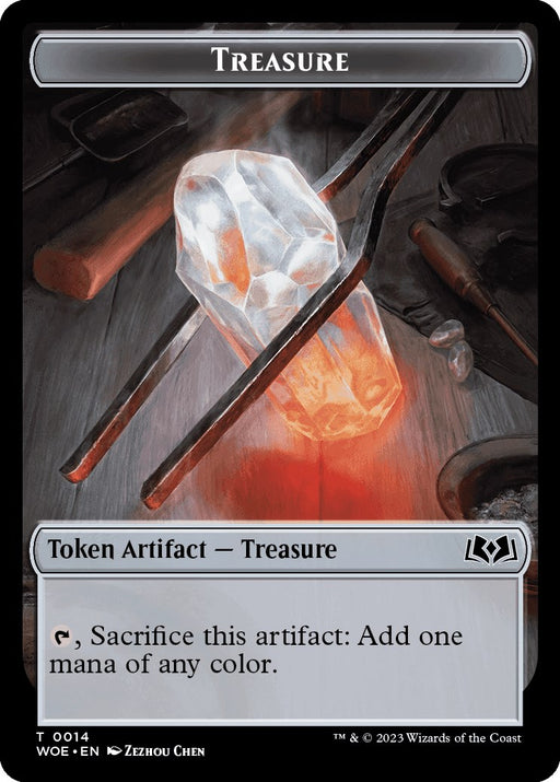 Treasure // Food (0010) Double-Sided Token