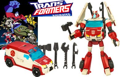 Transformers Animated RATCHET Deluxe - Collectables > Action Figures > toys -  Hasbro