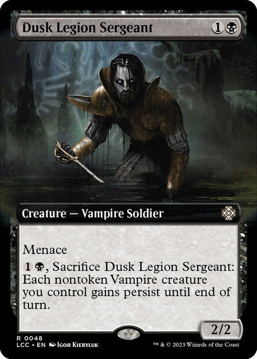 Dusk Legion Sergeant (Extended Art)