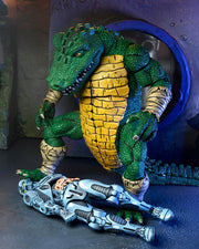 Teenage Mutant Ninja Turtles Leatherhead (Mirage Comics) Deluxe Action Figure (preorder June 2025) - Collectables > Action Figures > toys -  Neca