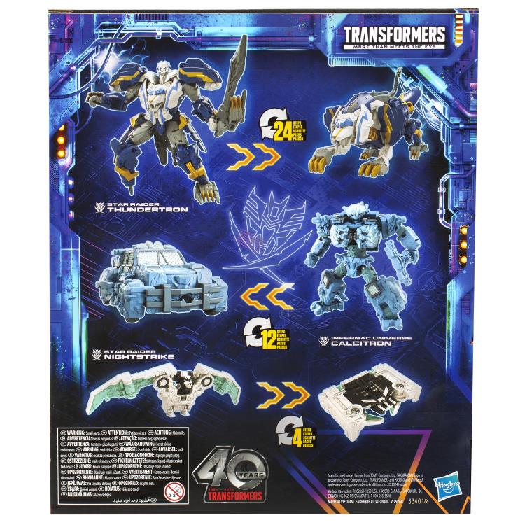 Transformers: Legacy United Star Raider Thundertron, Star Raider Nightstrike, & Infernac Universe Calcitron Exclusive - Collectables > Action Figures > toys -  Hasbro