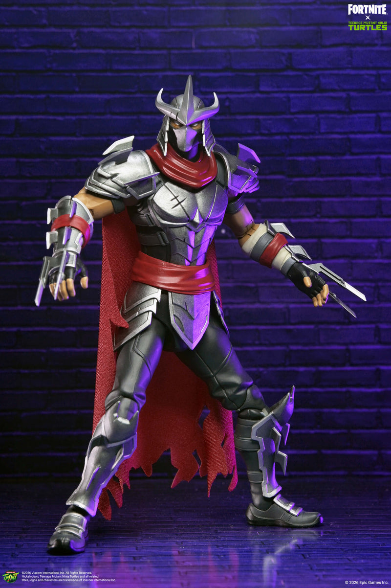TMNT - Fortnite/Teenage Mutant Ninja Turtles - 7 Inch Scale Action Figure - Shredder (Preorder Q4 2026) - Collectables > Action Figures > toys -  Neca