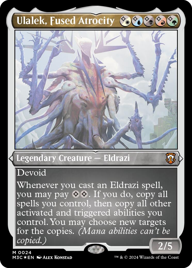 Ulalek, Fused Atrocity (Foil Etched)