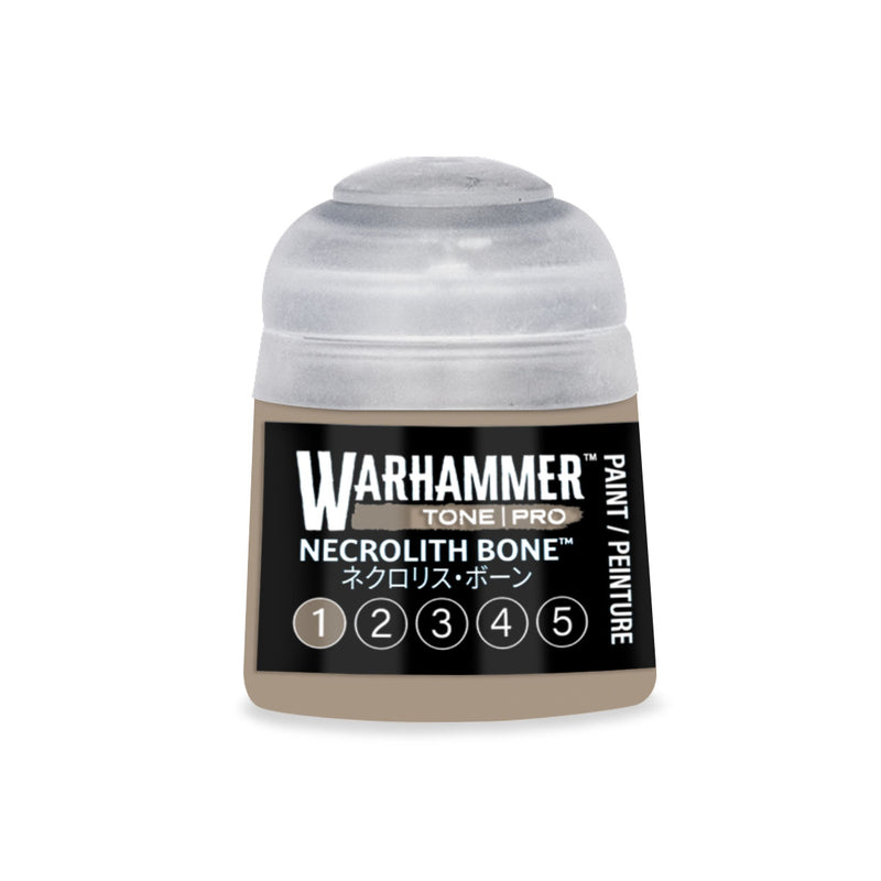 Tone Pro - Necrolith Bone 1 - Acrylic Paint 12mL - Paint -  Games Workshop