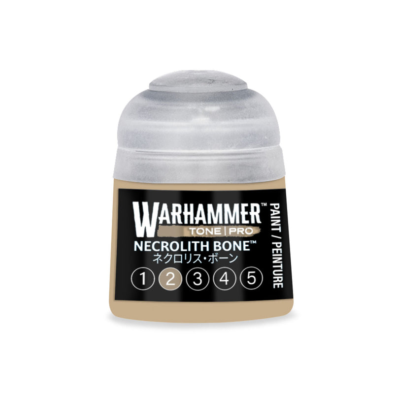 Tone Pro - Necrolith Bone 2 - Acrylic Paint 12mL - Paint -  Games Workshop