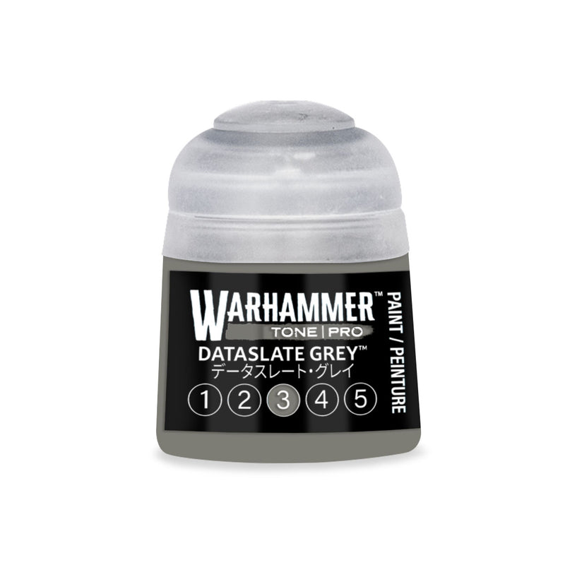 Tone Pro - Dataslate Grey 3 - Acrylic Paint 12mL - Paint -  Games Workshop
