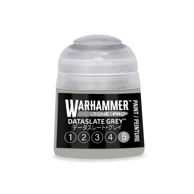 Tone Pro - Dataslate Grey 5 - Acrylic Paint 12mL - Paint -  Games Workshop