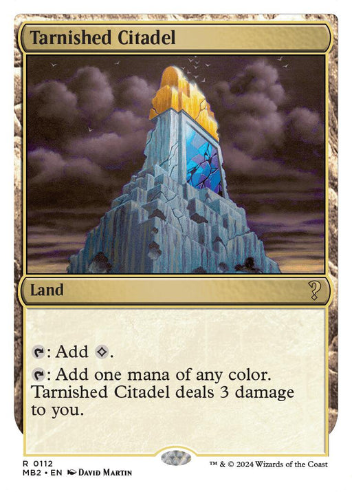 Tarnished Citadel (White Border)