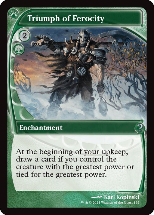 Triumph of Ferocity (Future Sight)