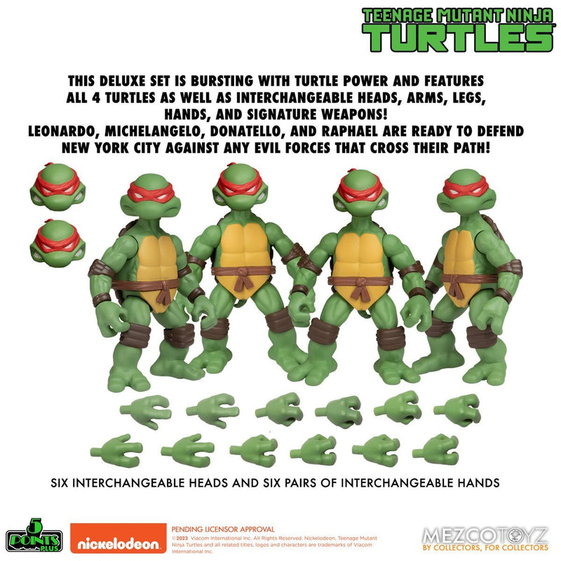Mezco - Teenage Mutant Ninja Turtles 5 Points Deluxe Box Set (preorder) - Collectables > Action Figures > toys -  MEZCO TOYS