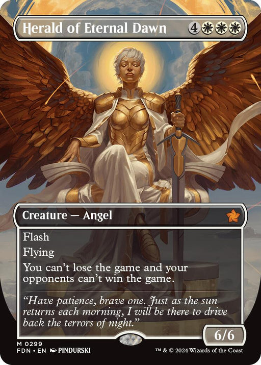 Herald of Eternal Dawn (Borderless)