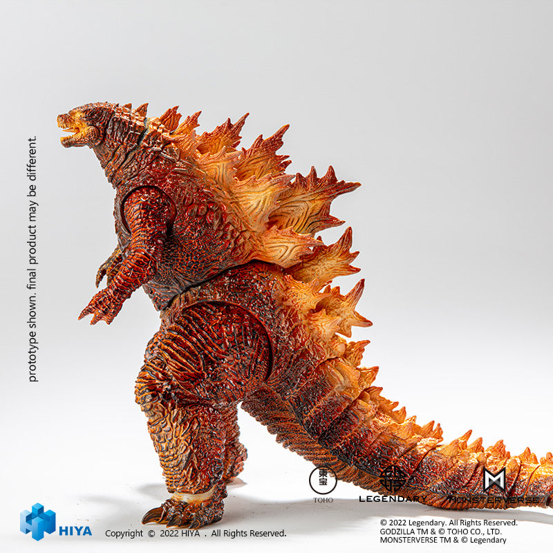 HIYA Exquisite Basic Series - Godzilla King of the Monsters Burning - Godzilla Action Figure (preorder) - Collectables > Action Figures > toys -  HIYA TOYS