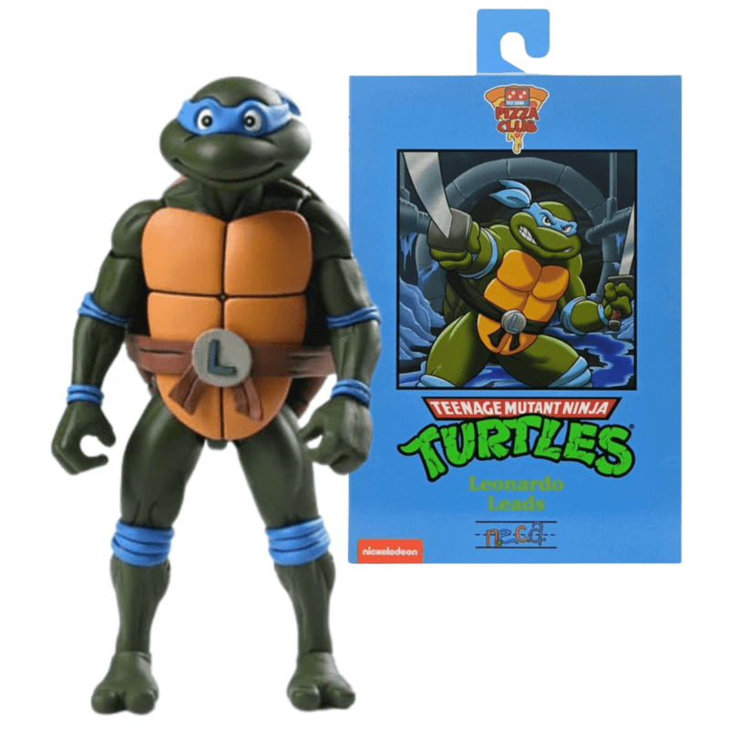 Teenage Mutant Ninja Turtles - Turtles Pizza Club - Cartoon Turtles Set of 4 - Collectables > Action Figures > toys -  Neca