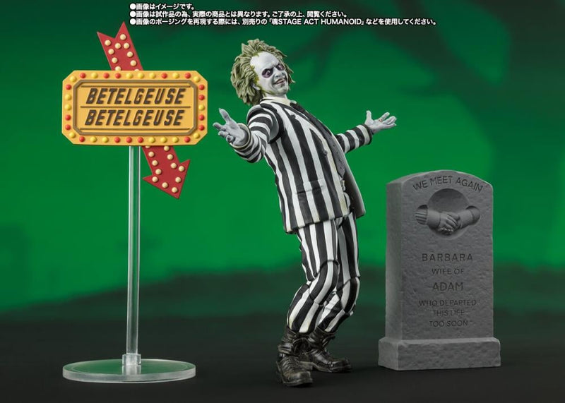 Beetlejuice (1988) S.H.Figuarts Beetlejuice Action Figure (preorder Q3 2025) - Collectables > Action Figures > toys -  Bandai