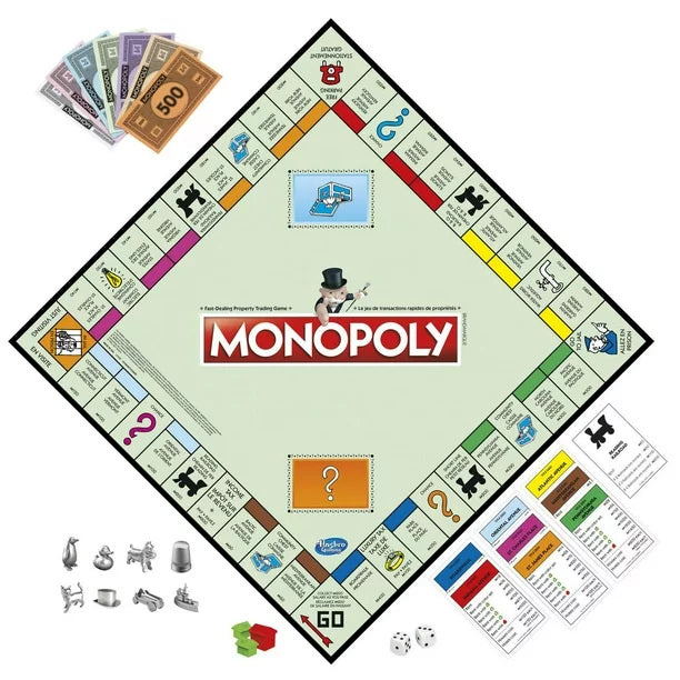 Monopoly - Classic - Board Game -  Hasbro