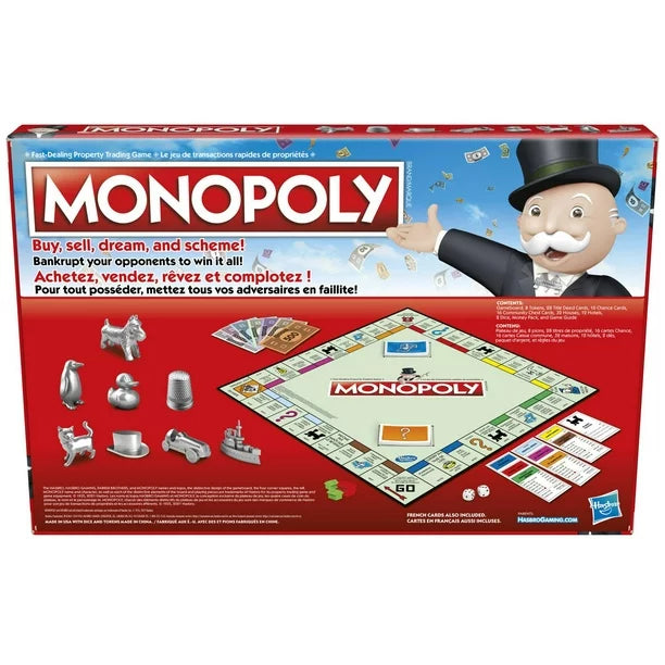 Monopoly - Classic - Board Game -  Hasbro