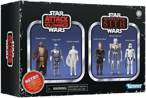 Star Wars Retro Collection Episode II & Episode III Multipack - exclusive ( substandard packaging) - Collectables > Action Figures > toys -  Hasbro