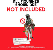 EVORETRO - Display Stands for Action Figure (3.75" & 6") - Pack of 6 - accessory -  EVORETRO