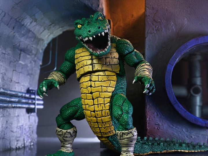 Teenage Mutant Ninja Turtles Leatherhead (Mirage Comics) Deluxe Action Figure (preorder June 2025) - Collectables > Action Figures > toys -  Neca