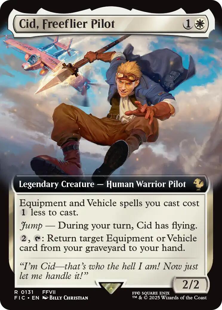 Cid, Freeflier Pilot (Extended Art)