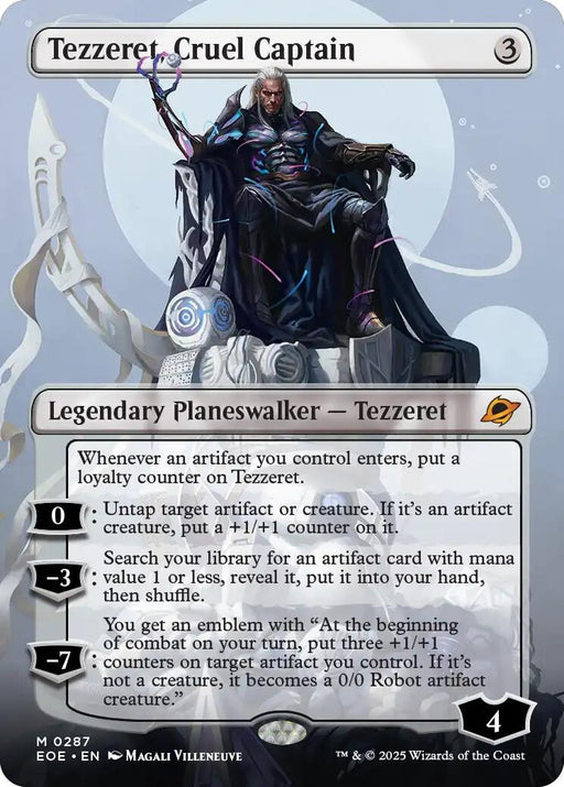 Tezzeret, Cruel Captain (Borderless)