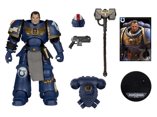 Warhammer 40,000: Space Marine 2 Ultramarines Lieutenant Titus Action Figure - Collectables > Action Figures > toys -  McFarlane Toys