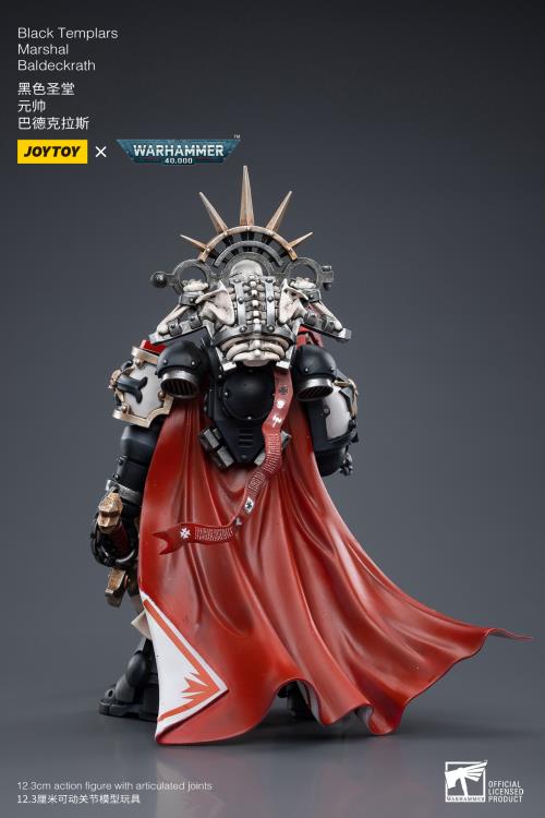 JoyToy - Warhammer 40K - Black Templars - Marshal Baldeckrath - Collectables > Action Figures > toys -  Joy Toy