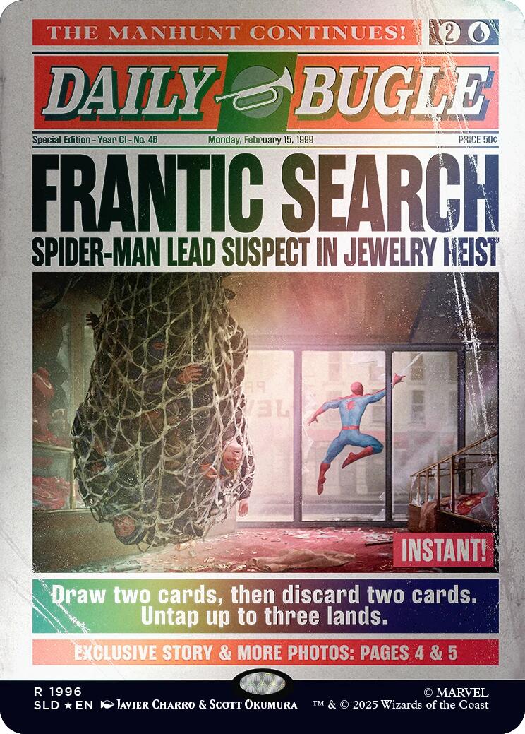 Frantic Search (1996) (Rainbow Foil)