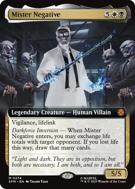 Mister Negative (Extended Art)