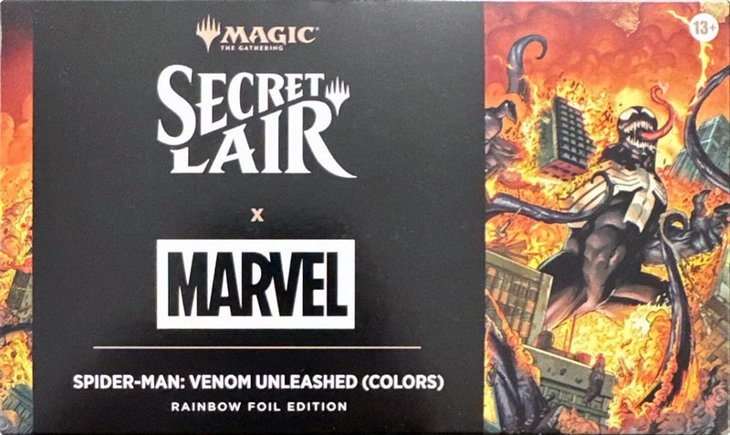 Secret Lair Drop: Secret Lair x Marvel's Spider-Man: Venom Unleashed (Colors) - Rainbow Foil Edition
