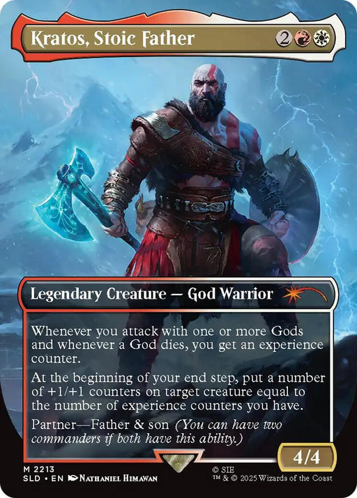 Kratos, Stoic Father