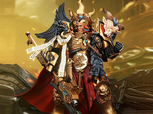 Warhammer: The Horus Heresy Legio Custodes Constantin Valdor, Captain-General of the Legio Custodes 1/18 Scale (preorder Q3 2025) - Miniature -  Joy Toy