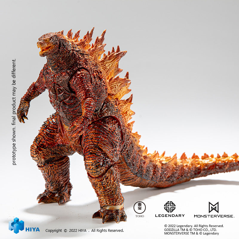 HIYA Exquisite Basic Series - Godzilla King of the Monsters Burning - Godzilla Action Figure (preorder) - Collectables > Action Figures > toys -  HIYA TOYS