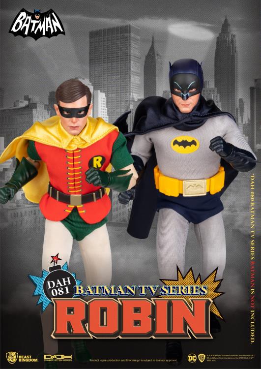 Beast Kingdom - Batman Classic TV Series Dynamic 8ction Heroes DAH-081 Robin (preorder Q4 2024) - Collectables > Action Figures > toys -  Beast Kingdom