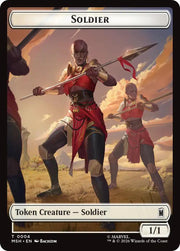 Soldier // Clue Double-Sided Token