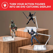 EVORETRO - Display Stands for Action Figure (3.75" & 6") - Pack of 6 - accessory -  EVORETRO