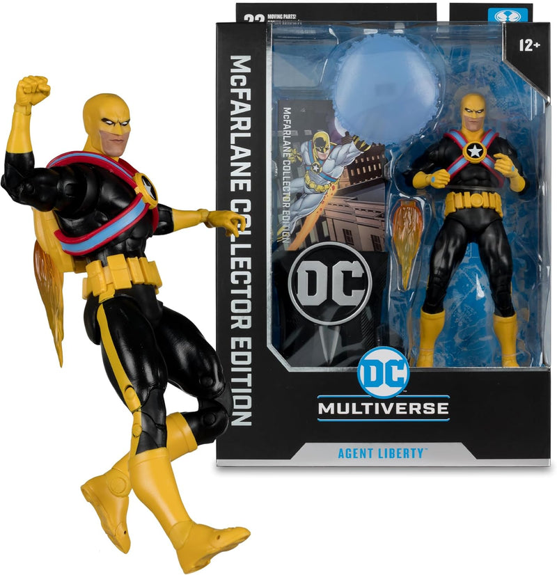 DC Multiverse Agent Liberty (Panic in The Sky) Collector Edition #17 - Action figure -  McFarlane Toys
