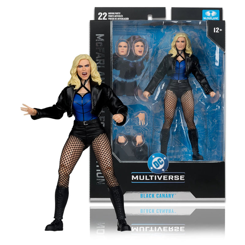 DC Multiverse Collector Edition - DC Rebirth - Black Canary — figure and box