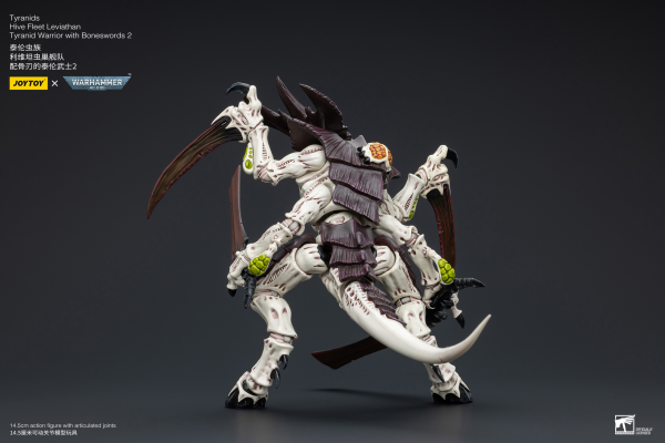 Warhammer 40K - Tyranids - Hive Fleet Leviathan Tyranid Warrior With Boneswords (Ver. 2) - Collectables > Action Figures > toys -  Joy Toy